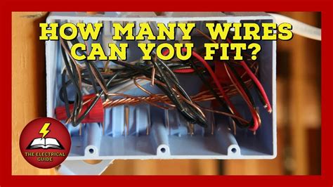 how many wires can be joined in a junction box|electrical box wire fill chart.